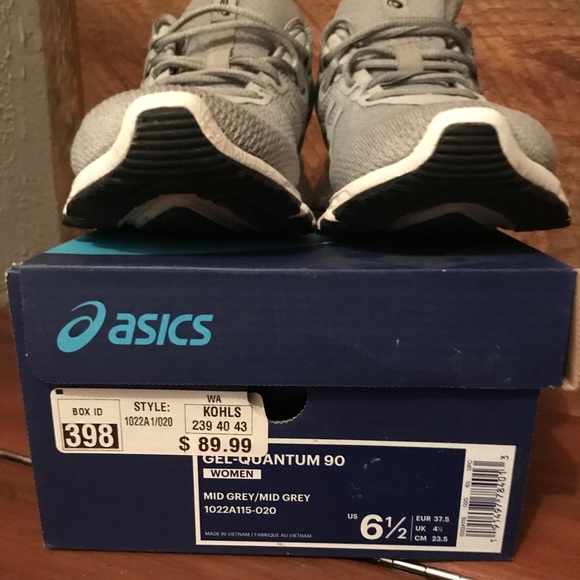 Grey ASICS Gel-Quantum90 - Picture 6 of 6